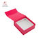 Pink Color Magnet Closure Custom Jewelry Boxes With Logo , Snap Shut Boxes